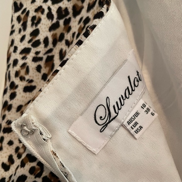 PRINCESS POLLY Cliff Leopard Mini Dress - Picture 6 of 6